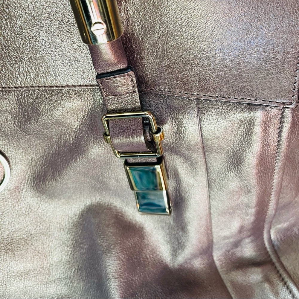 Chloe leather tote.